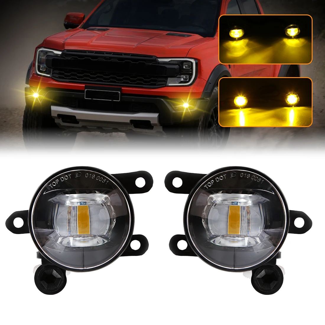 Фары Foglight для Ford Bronco Sport 2021 2022 Ranger Raptor 2023 ESCAPE 2024