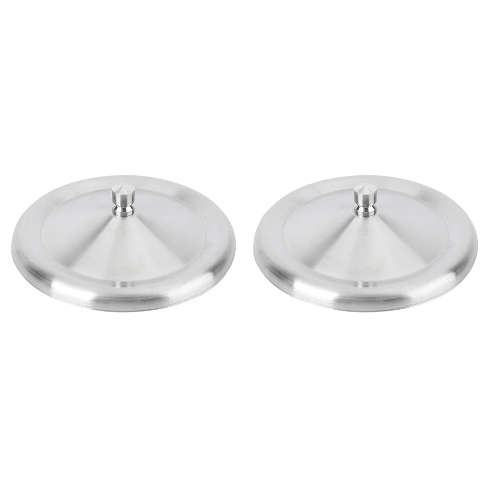 

2 Pcs Flat Cold Cup Lids Ceramic Coffee Cups Espresso Mug Lid Ceramic Cup Lid Stainless Steel Lid Coffee Cover Coffee Cup Cover