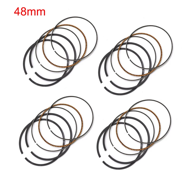 

1/4 комплекта деталей двигателя мотоцикла, комплект поршневых колец, размер отверстия STD 48 мм ~ 48,5 мм для YAMAHA FZR250RR 3LN ZEAL250 FZX250 ZEAL 3YX