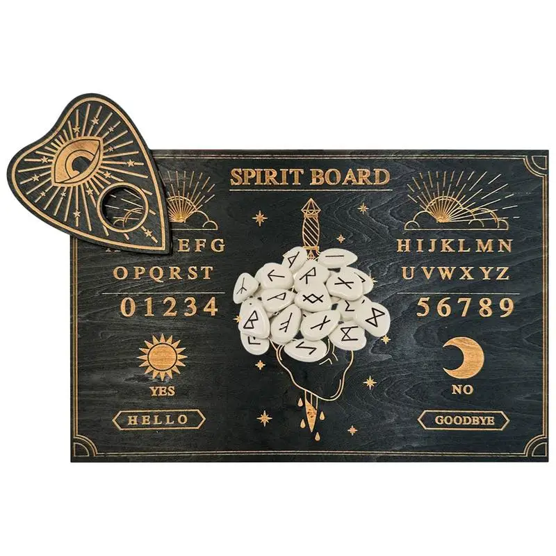

Спиртовая доска Ouija, деревянные доски для сообщений, создание решений, доска с цифрами, спиртовые украшения, маятниковая доска для мальчиков и девочек