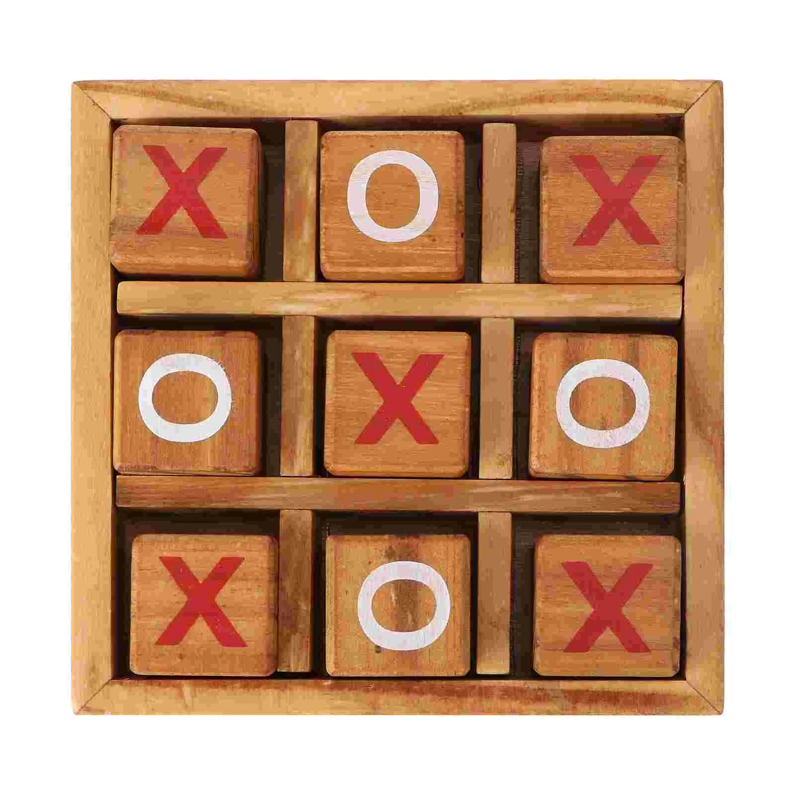 

Game Games Toe Table Board Wooden Decor Tictactoe Family Classic Adultsentrytrouble Indoor Outdoor Checkers Coffee Travel Pad