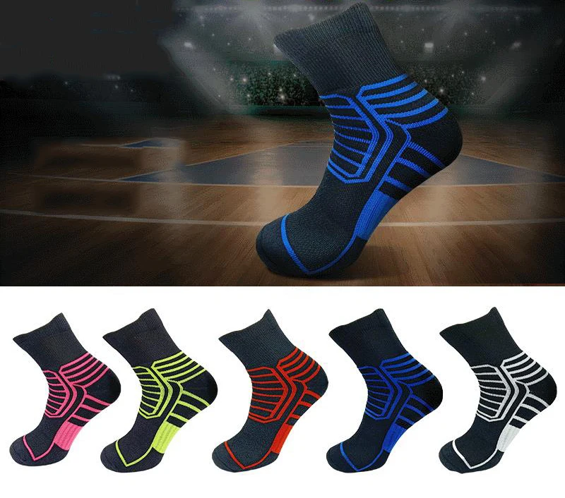 Men And Women Adult Models Basketball Socks Sports Thickening Breathable non-slip Men And Women Sports Socks Mens Socks