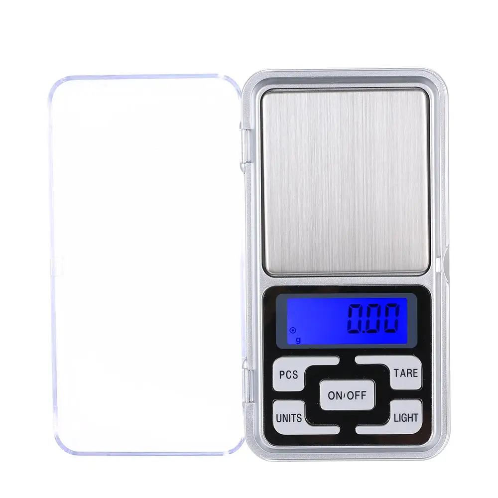 

Mini Pocket Digital Scale for Gold Sterling Silver Jewelry Scales Balance Gram Electronic Scales 100g/200g/300g/500g x 0.01g