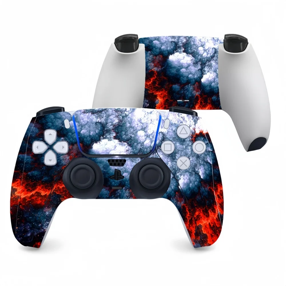 Передняя и задняя защитная наклейка на кожу для PlayStation 5 PS5 геймпад джойстик