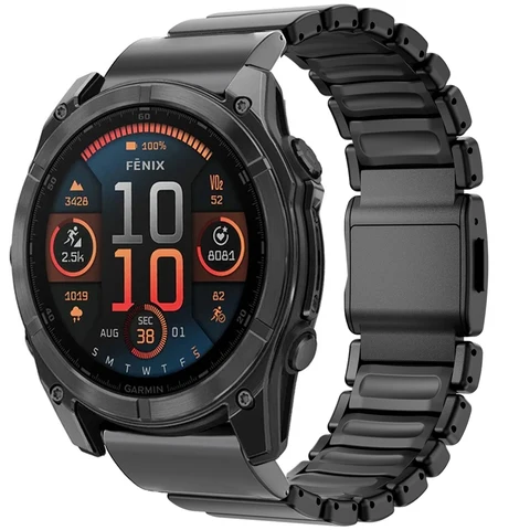 Ремешок из нержавеющей стали для часов Garmin