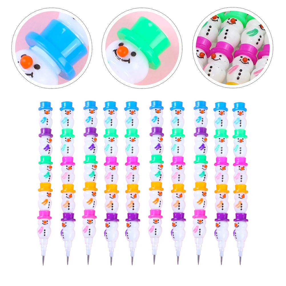 

Christmasstackable Snowman Stacking Kids Bulk Xmassanta Point Student Students Party Stationery Supplies Schoolwriting Goodie