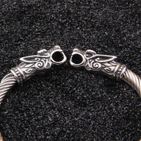 stainless steel dragon bracelet jewelry punk accessories viking bracelet men wristband cuff bracelets for women bangles
