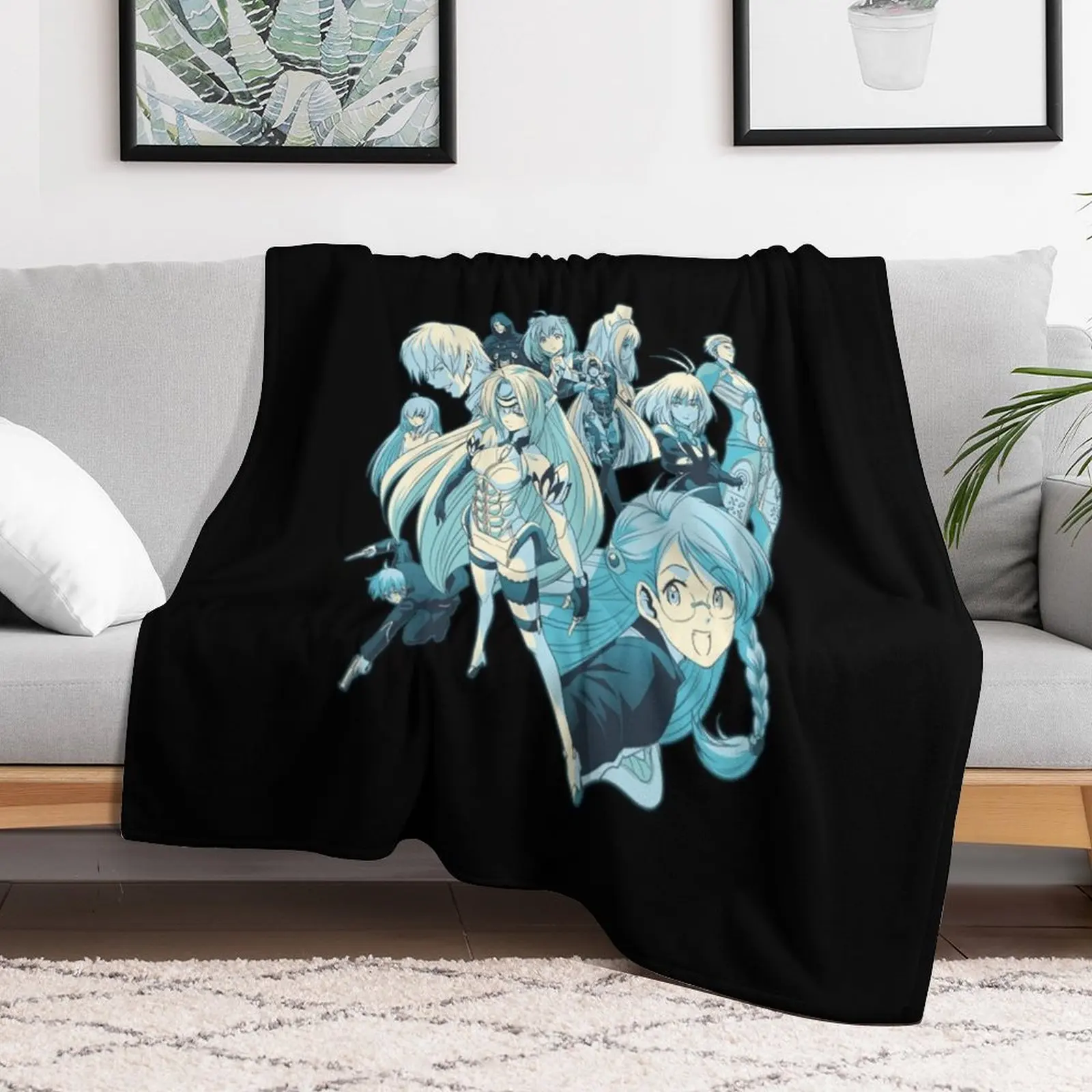 Xenosaga покрывало для кровати роскошные одеяла