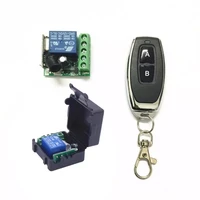 ootdty dc 12v 1ch relay receiver module rf transmitter 433mhz wireless remote control switch