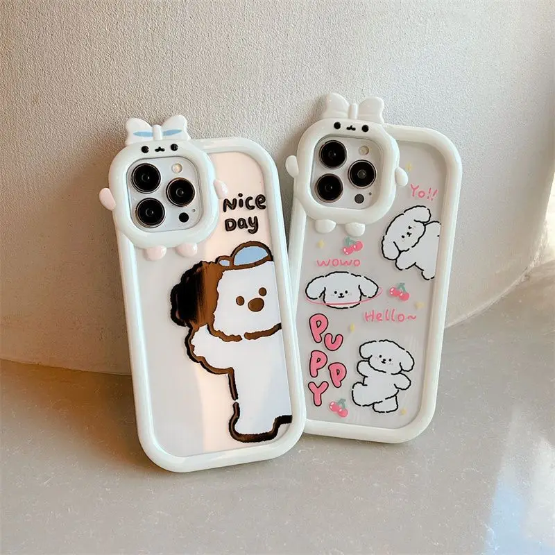 

Силиконовый чехол для телефона Sanrio с бантом, с полным покрытием
