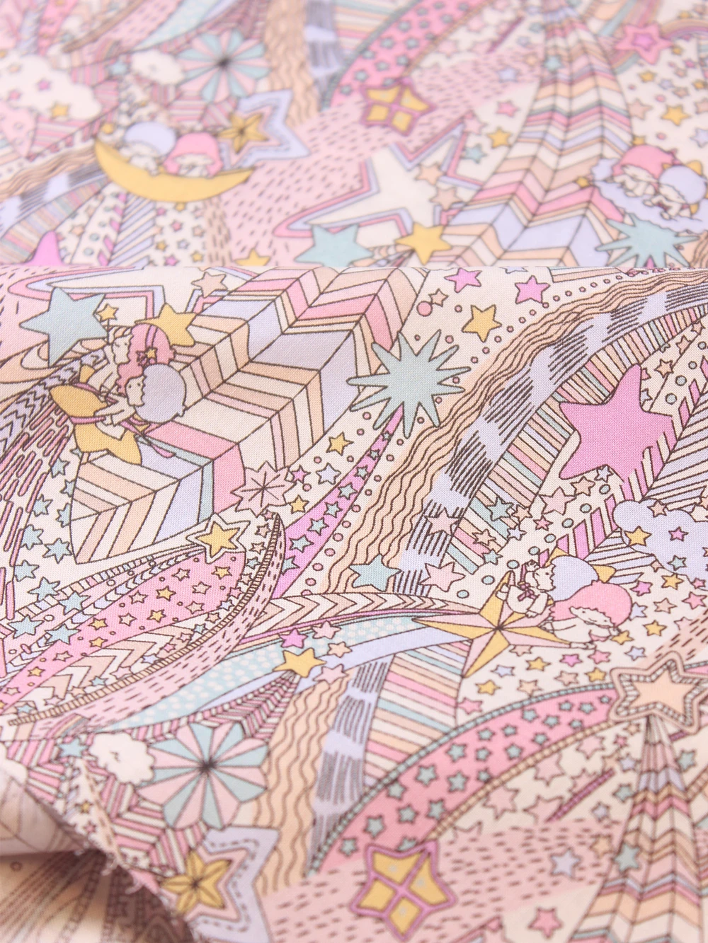 Мультяшный Hello Kitty Melody 100% хлопчатобумажная ткань медицинский полезный материал