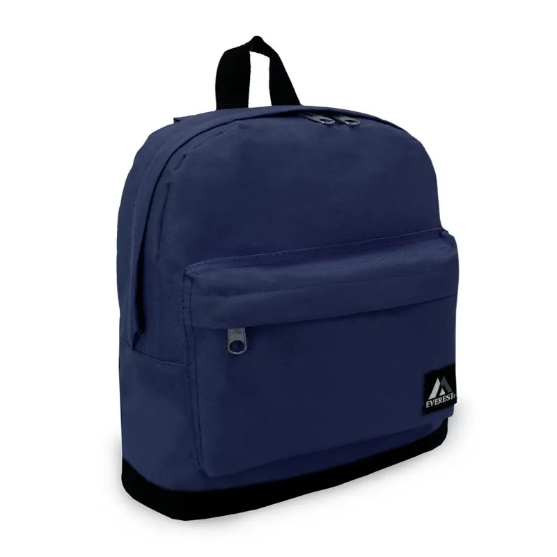 

Everest Unisex Junior School Backpack 13", Navy Blue Black
