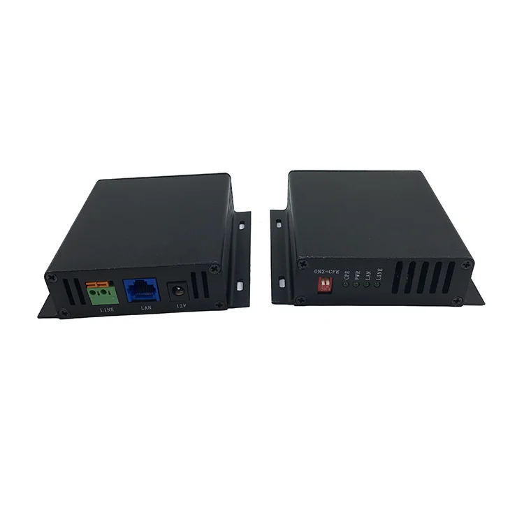 Высокое качество 10/100 Мбит/с 1 порт VDSL2 на большие расстояния 3 км витая пара