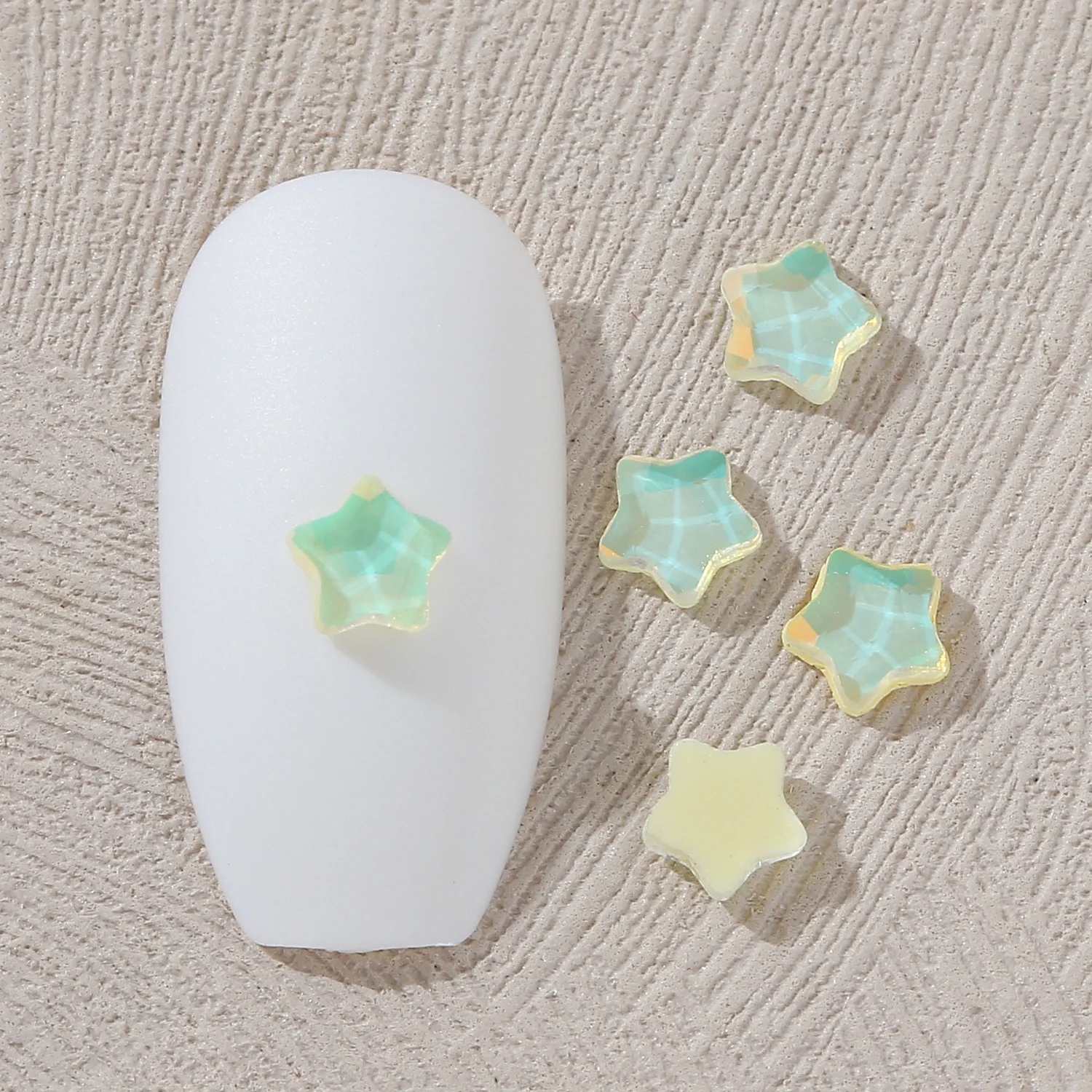 4 Мм Оптические Стразы Mokko В Форме Морской Звезды С Плоским Дном Украшение Для