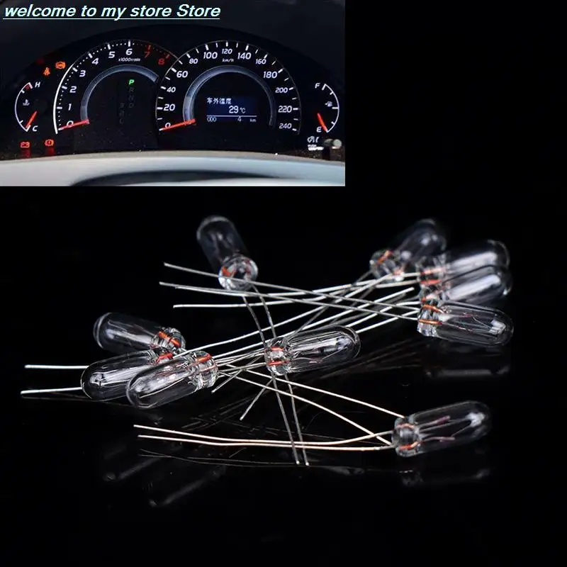 

10x3/4/5 мм 6/12/24 В лампа освещение для автомобиля индикатор приборсветильник