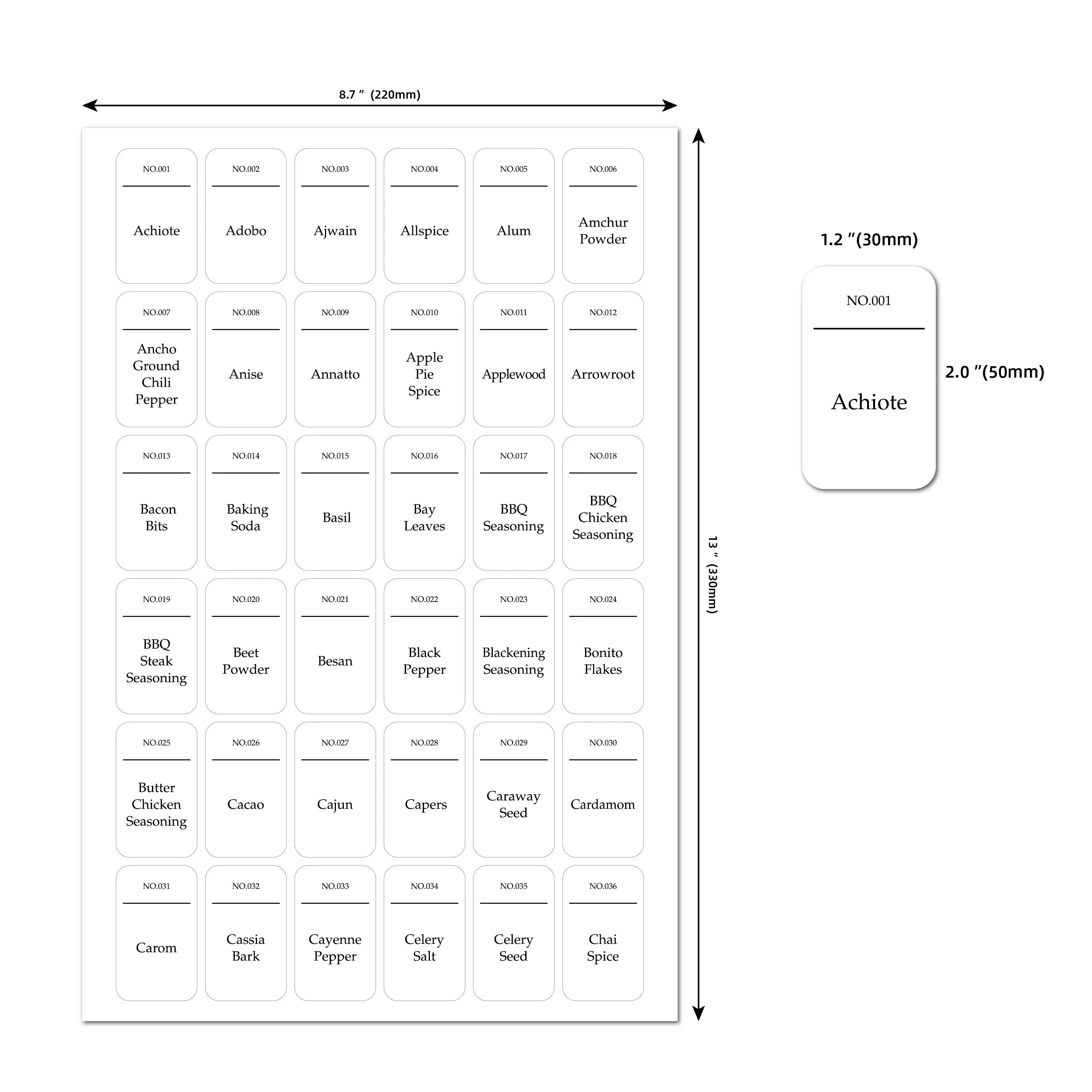 216 Оригинальные Водонепроницаемые наклейки для банок с надписями и