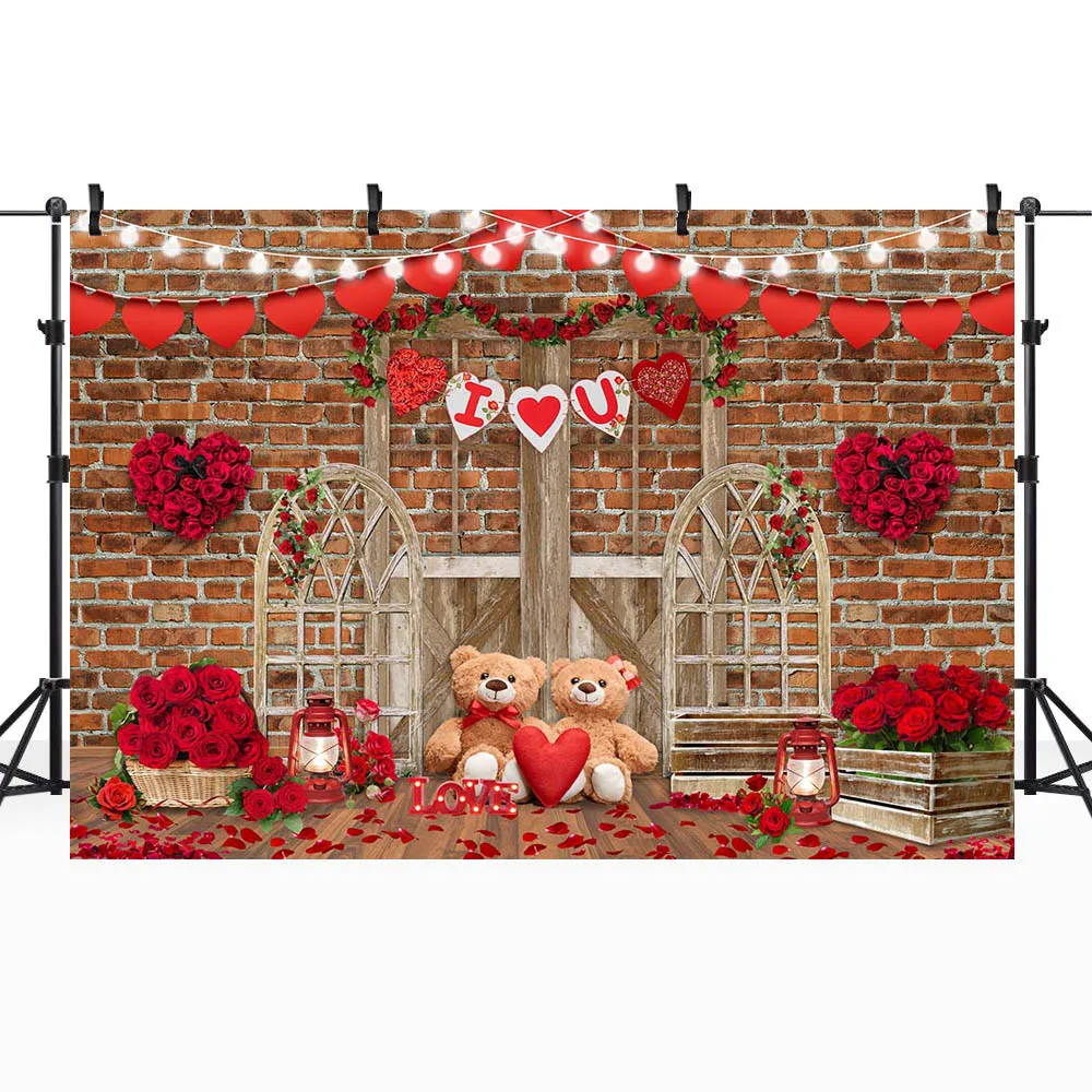 Фон для фотосъемки с изображением кирпичной стены