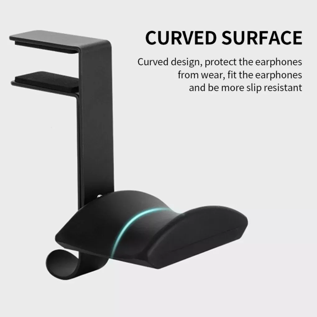 

Mount Universal Hanger Gaming Headphone Stand Bracket Display Rack Headset Holder Space Saving Table Clamp