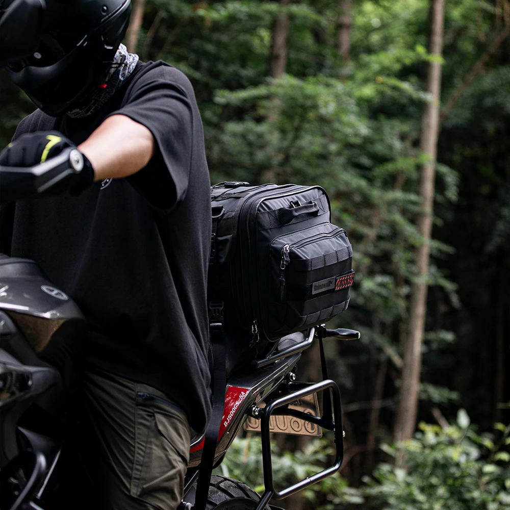Сумка для заднего сиденья мотоцикла водостойкая 19-26L/40-60L