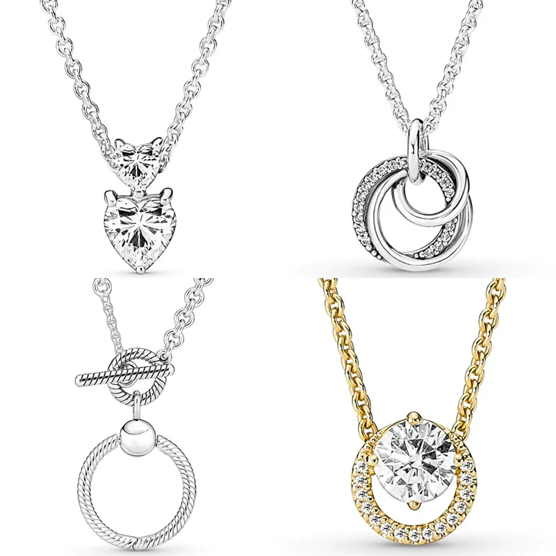 Kenora Jewelry 2023 popular women's bracelet 925 sterling silver earrings suitable for Pandora DIY bead necklace gift jewelry