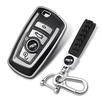 car key case cover fob suit for bmw 520 525 f30 f10 f18 118i 320i 1 3 5 7 series x3 x4 m3 m4 holder protection m5 keychain