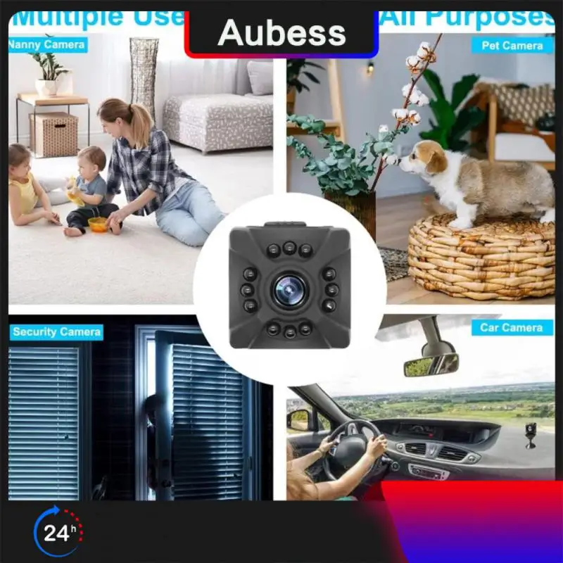 

Инфракрасная камера видеонаблюдения, Спортивная камера ночного видеонаблюдения 1080p, удаленная камера для умного дома