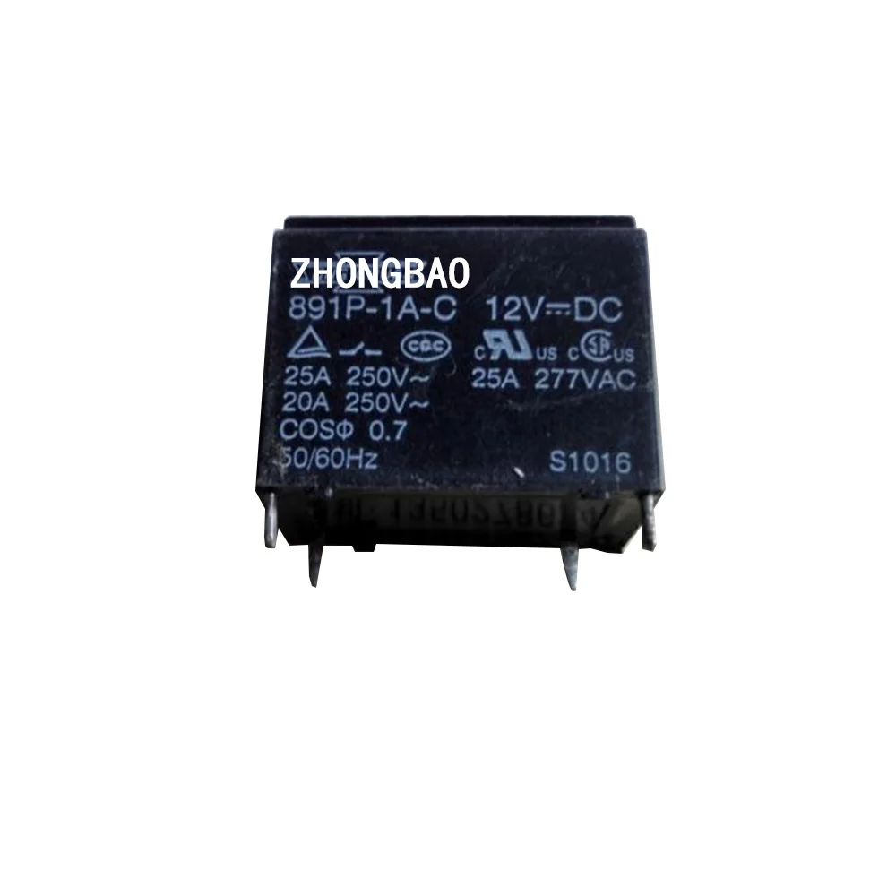 

891P-1A-C 12VDC 25A relay dip-4