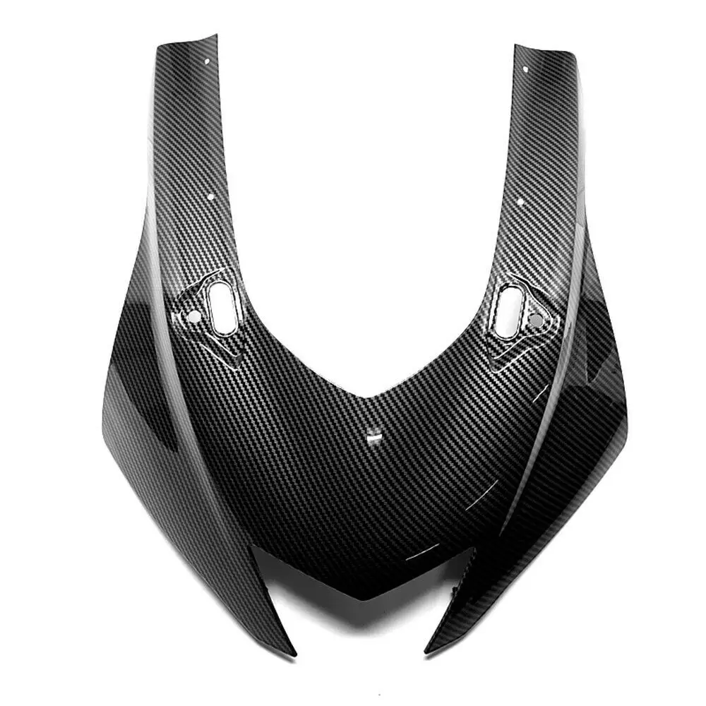 

For Yamaha R6 2017-2020 Hydro Dipped Carbon Fiber Finish Upper Front Headlight Nose Housing Fairing