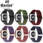 Нейлоновый ремешок для часов Apple Watch Band 7 6 5 4 3 42 мм 38 мм 44 мм 40 мм Браслет спортивный ремешок аксессуары для часов iwatch