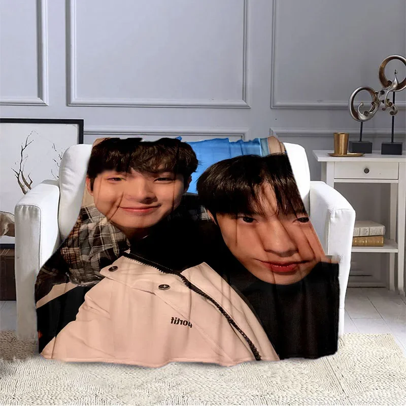 Корейские драмы Наша любимая летняя серия одеяла с принтом Choi Woo-shik Kim Da Mi