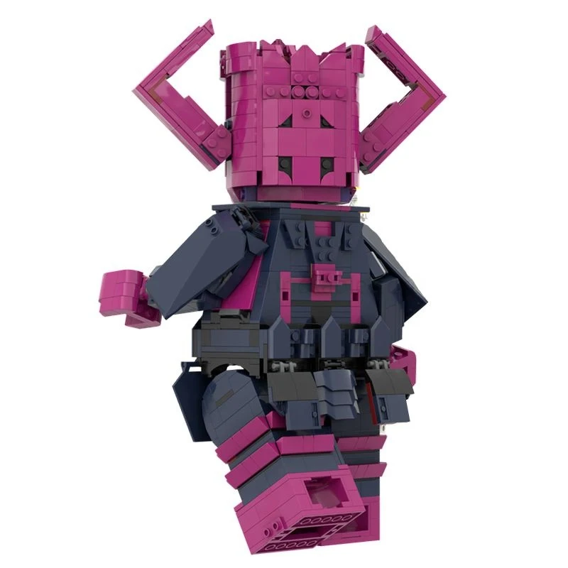 Набор из 1097 деталей MOC: Фантастическая четверка, Галактус, Первые шаги, Увеличенная мини-фигурка, Супергерои, Модель, Строительные блоки, Детали для сборки, Игрушка, Подарок (art.: 3920dc1012d3e) - 3920dc1012d3e