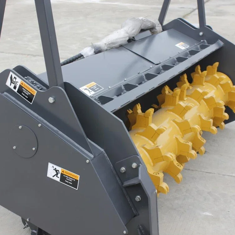 Hoge Kwaliteit Chipper Shredder Track Bosbouw Bush Mini Subsoiler Mulcher Voor Loader Houtversnipperaar