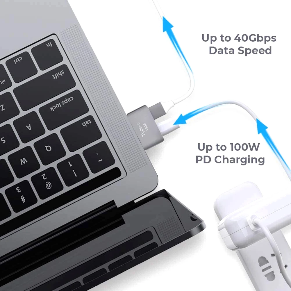Удлинитель с двумя портами USB Type-C 40 Гбит/с |