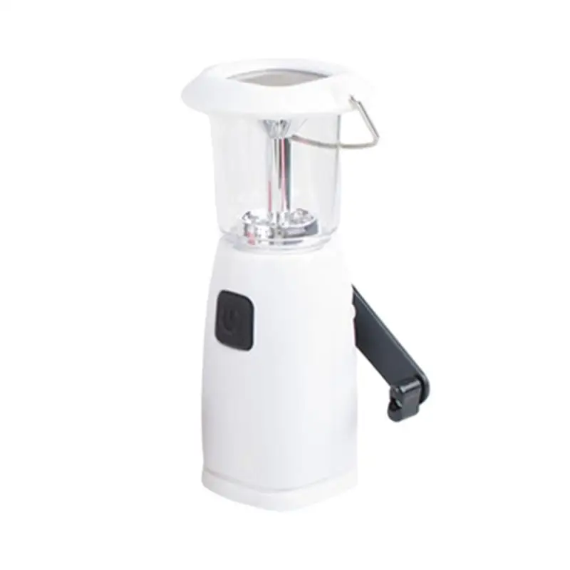 

Solar Powered Hand-Up Crank Dynamos Lights 6 LED Camping Lamp Emergency Tent Light/Horse Light For Outdoor Camping Hunting