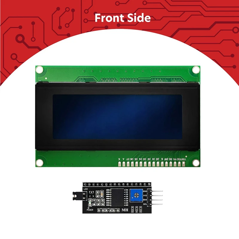 HD44780 2004 ЖК-дисплей комплект 4X20 символов с интерфейсом I2C для Arduino - купить по