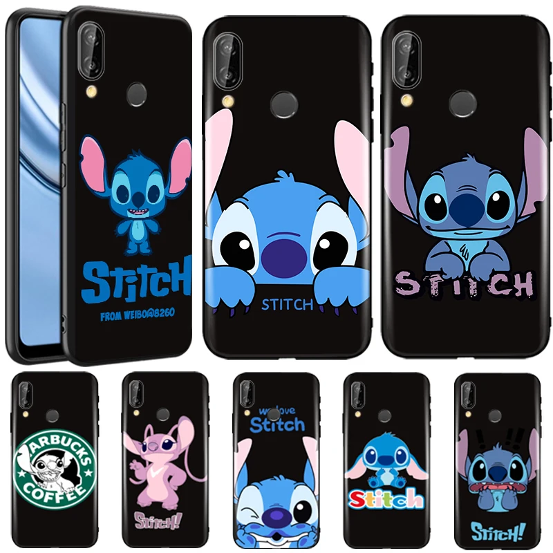 

Cute Cartoon-stitch- Phone Case For Huawei P20 Pro P20 Lite Silicone Cover Ultra-Thin Soft TPU Carcasa Coque Funda
