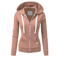gold catalpa shape your body fashion sportswear girl zipper hooded women hoodies sweatshirt present for girl