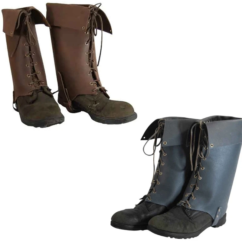 

Medieval Leg Covers Pirate and Faux Leathers Steampunk Costume Covers