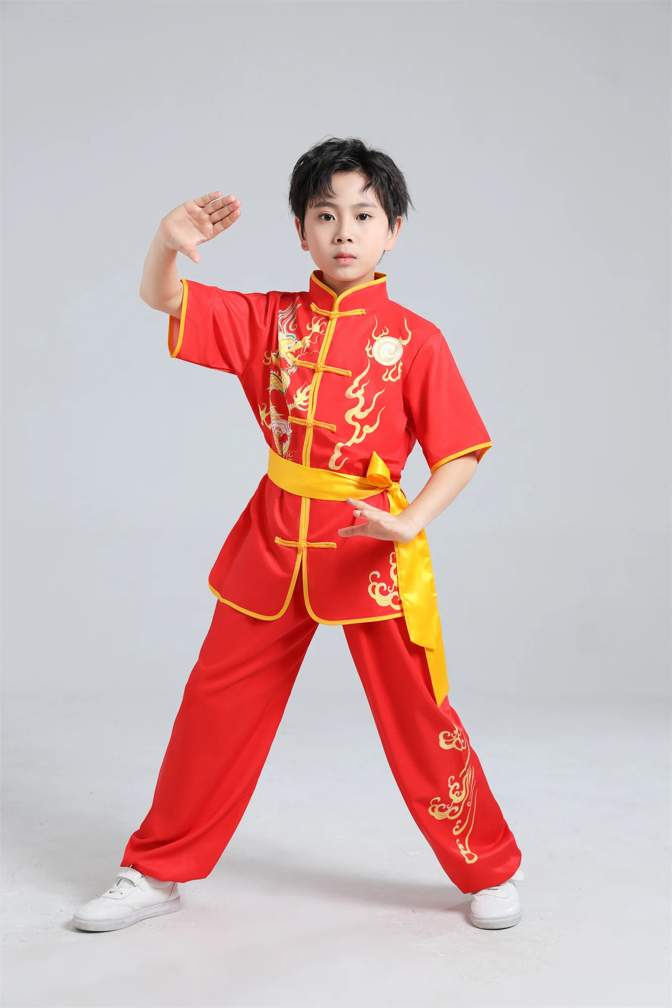 Традиционная китайская одежда унисекс униформа для кунг-фу ушу шаолинь боевые