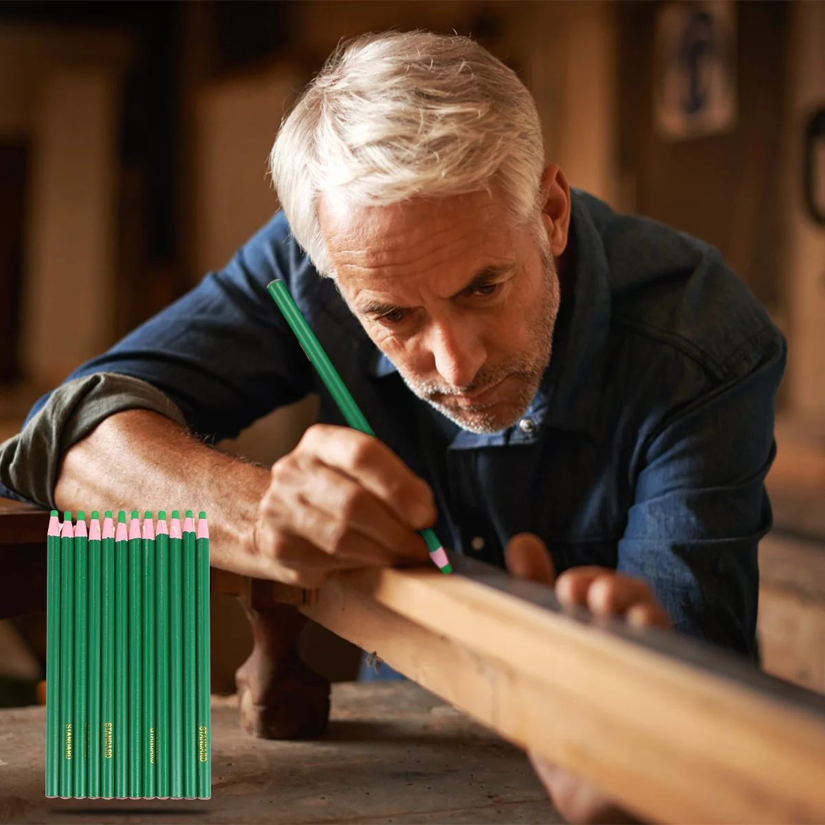 Синие стираемые ручки мелки без заточки отслаивающиеся жирные карандаши маркеры