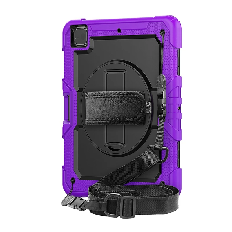 

Suitable For Apple 5Th Generation Ipad Pro 12.9 Inch 360 Degree Rotating Bracket Flat Protective Cover 2021