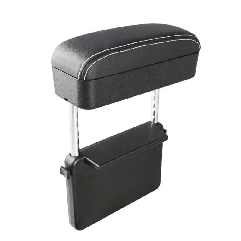 

Car Arm Rest Adjustable Height Comfort Pads Armrest Support Elbow Rest Pad Adjustable Height Armrest Extender Storage Organizer