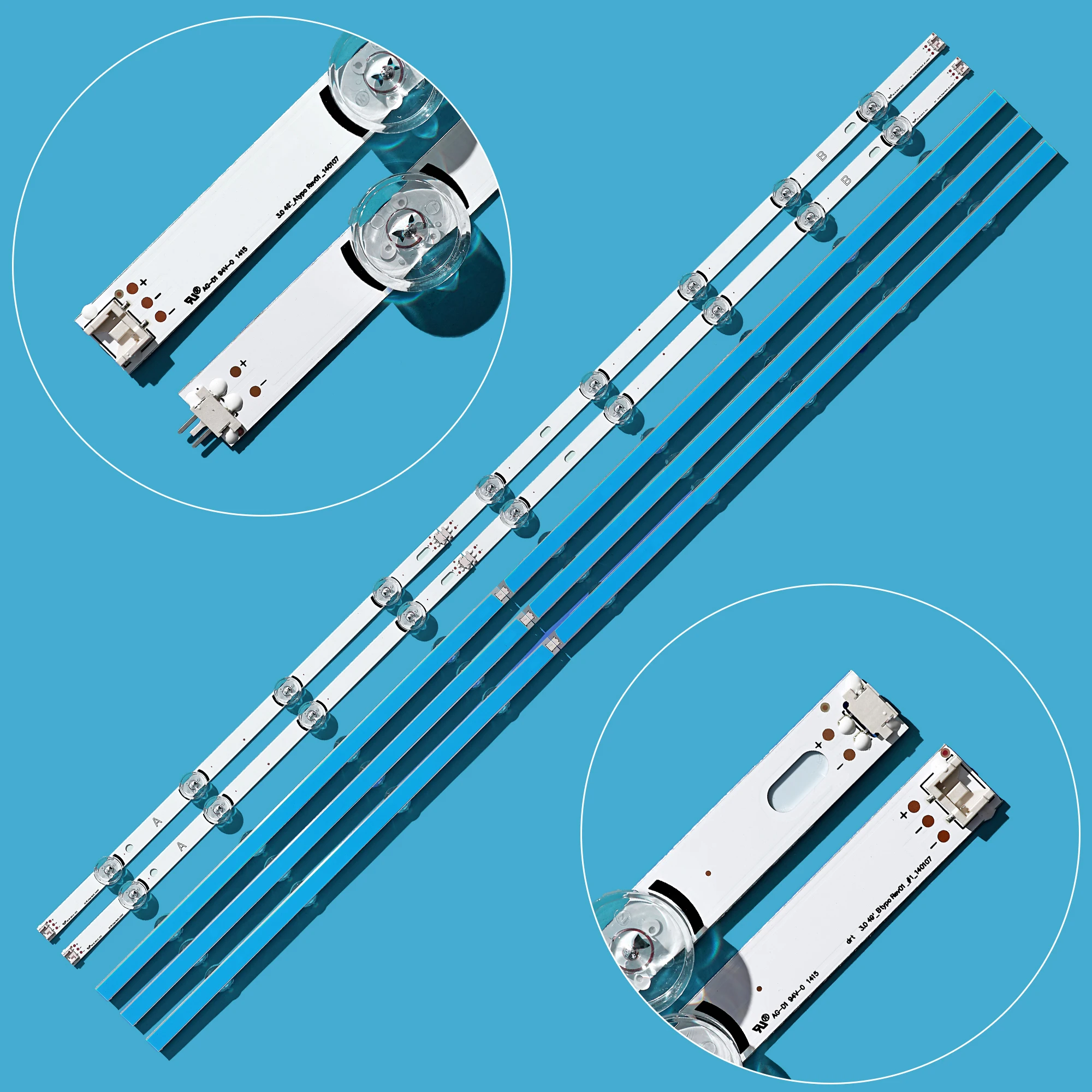 

Светодиодная лента для подсветки Innotek DRT 3,0 49 "AB 49LB552 49LB629V AGF78402201 49LB561U 49LB582V 49LF620V 49UF6430 49LB620V