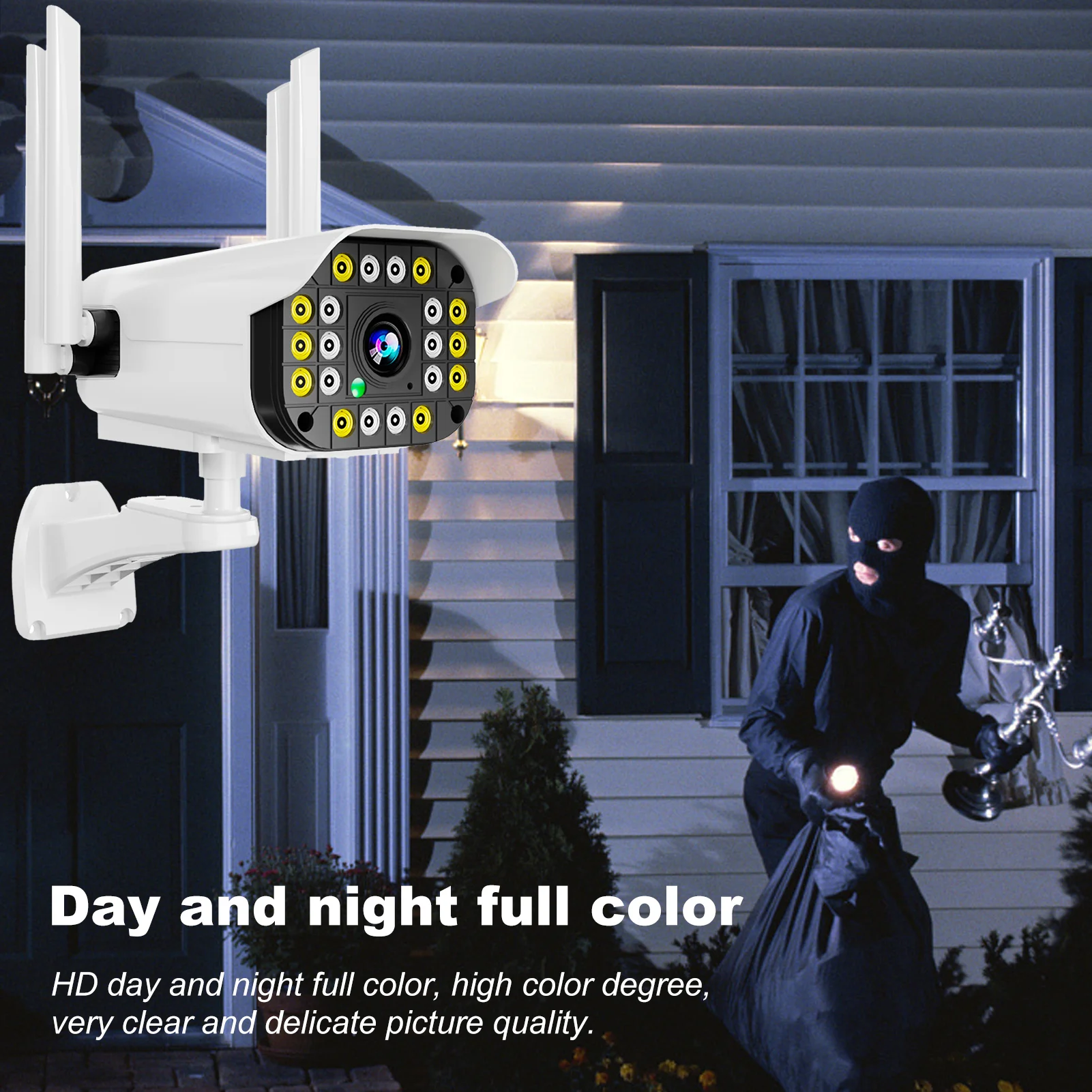 Беспроводная сетевая PTZ-камера 1080P ночное видение | Безопасность и защита