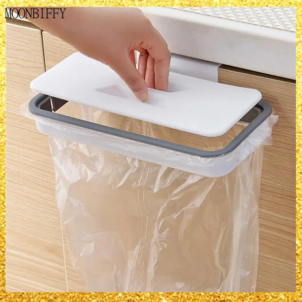 

Кухонный шкаф для мусора, подвесная дверь, органайзер для мешков, держатели для полотенец, вешалка для мусорных пакетов, полка для хранения, ...