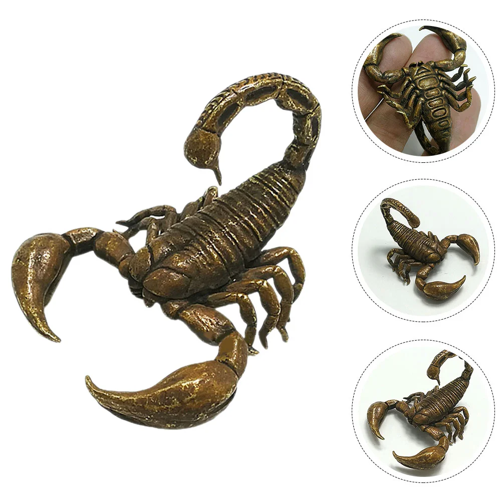 

Metal Scorpion Decoration Desktop Handicraft Scorpion Figurine Desk Decor