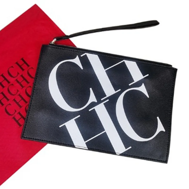 

2021 New Luxury Brand 100% Genuine Leather CH Clutch Unisex High-quality Fabric Printed CH Letter Pattern 26 Kinds of Clutch Gg