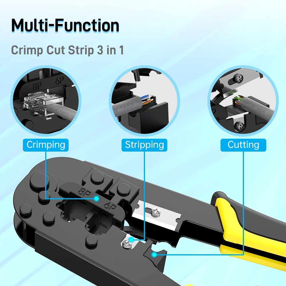Рисунок 2 - Обжимной инструмент HOOLNX RJ45