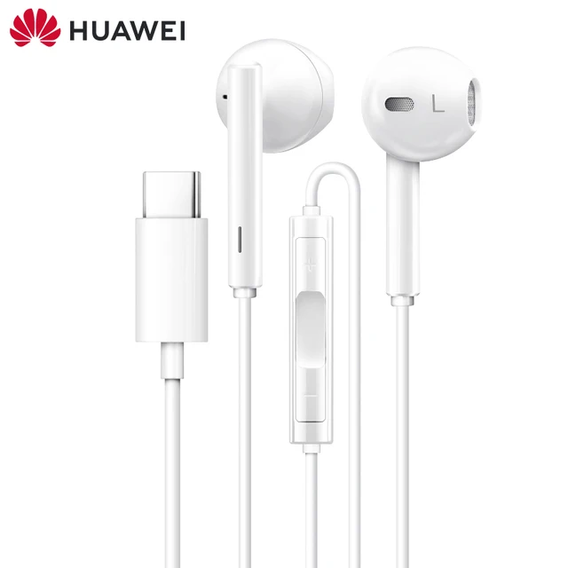 Оригинальные наушники HUAWEI CM33 USB Type-C наушники-вкладыши гарнитура с микрофоном для