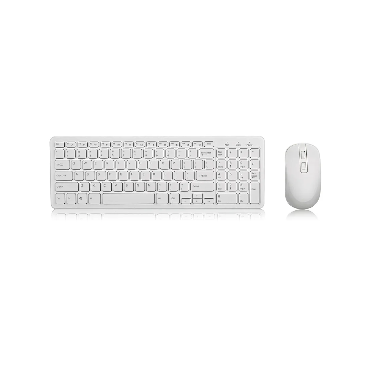 

2,4G оптическая беспроводная клавиатура и мышь в комплекте беспроводная мышь USB-приемник Combo для ПК ноутбука ультратонкий офисный комплект